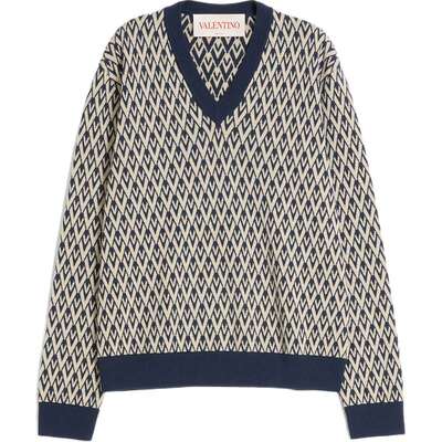 华伦天奴VALENTINO男士羊毛衫