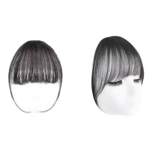 减龄全真发空气女法式刘海自然前额轻薄款无痕齐刘海假发片隐形