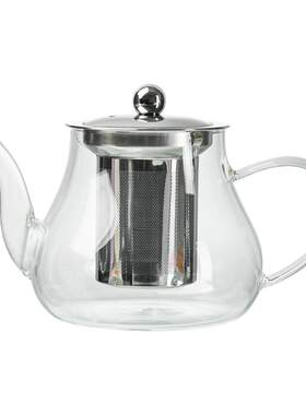 高硼硅茶水分离滤网玻璃茶壶