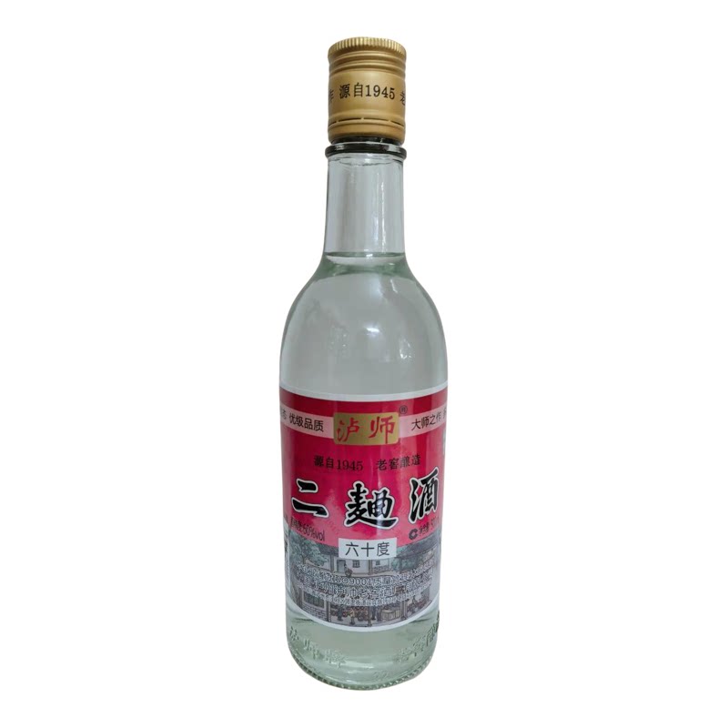 泸师二曲酒60度纯粮酿造大师之作