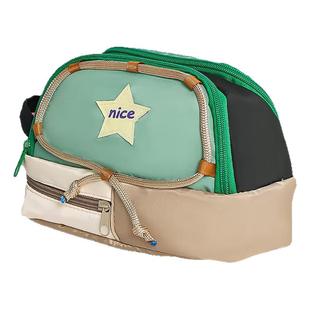 巨无霸帐篷笔袋~超大容量2026新款高颜值ins风女孩版文具盒女生小学生初中生铅笔盒简约撞色小众不撞款超火