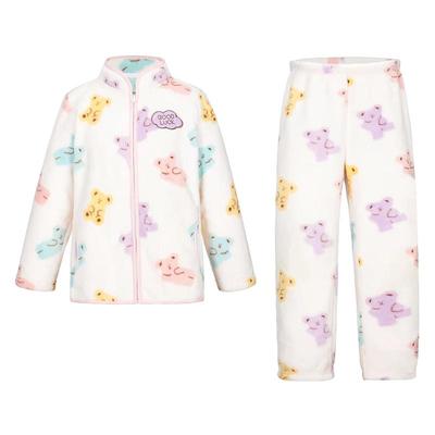 儿童珊瑚绒家居服套装爱慕