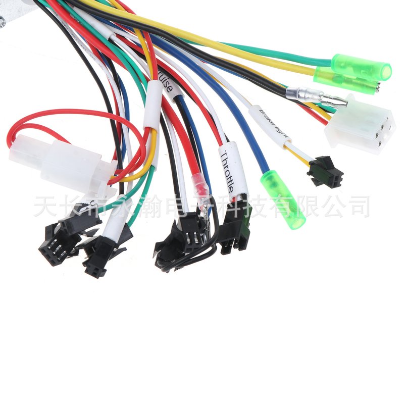 24V36V48V250W/350W锂电池无刷电动车自行车滑板车控制器双模