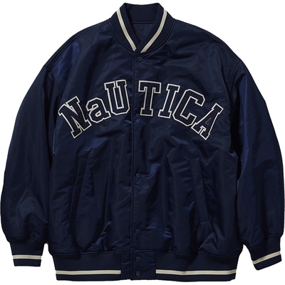 nauticawhitesail棒球服厚外套