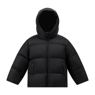 左西男童鹅绒羽绒服儿童冬装加厚保暖2025新款儿童三防抗寒外套冬