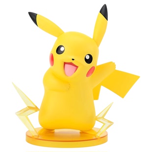 玩乐主义宝可梦手办皮卡丘公仔正版动漫摆件可达鸭大集结旗舰店