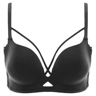 趣安芬文胸防下垂无钢圈2024内衣女小胸聚拢收副乳蕾丝性感纯欲