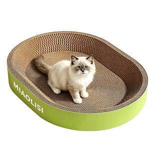 猫抓板猫窝耐磨耐抓不易掉屑四季通用宠物猫咪必备用品睡窝半封闭