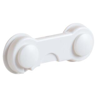 居家家儿童安全锁抽屉锁扣防夹手防开门神器窗户冰箱门免打孔卡扣