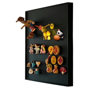 冰箱贴电表箱装饰画铝合金液压电闸箱网线盒开关竖版墙画黑板挂画