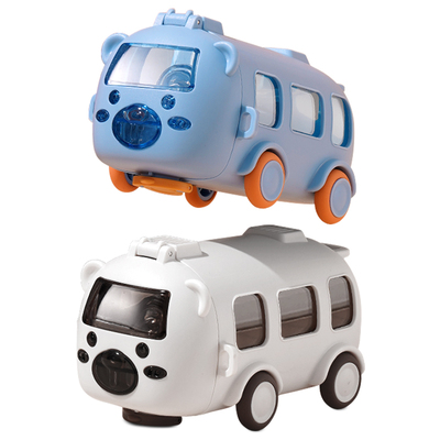 宝宝巴士汽车儿童上学吸管杯新款