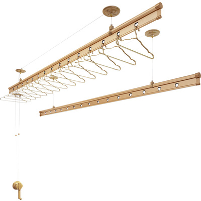 恋晴升降手摇晾衣架晒被子神器