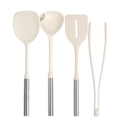 CookerBene硅胶铲套装磁吸收纳架