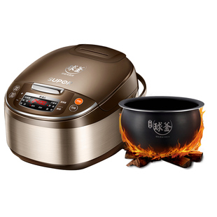 苏泊尔电饭煲家用智能5L大容量多功能电饭锅柴火饭球釜煮饭锅正品