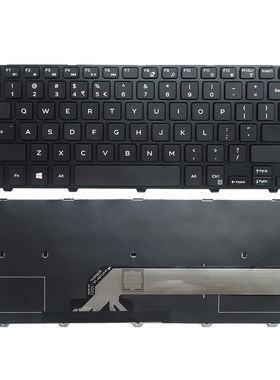 RU适用DELL戴尔14C/14MR 3449 3443 3447 5458 5445 5443键盘5459