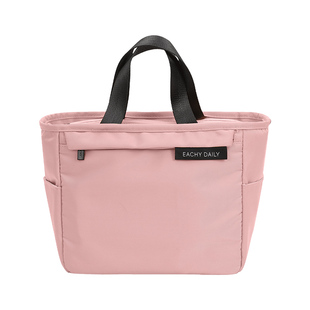 饭盒手提包保温袋铝箔加厚便当袋帆布袋子带饭包大号上班族野餐包