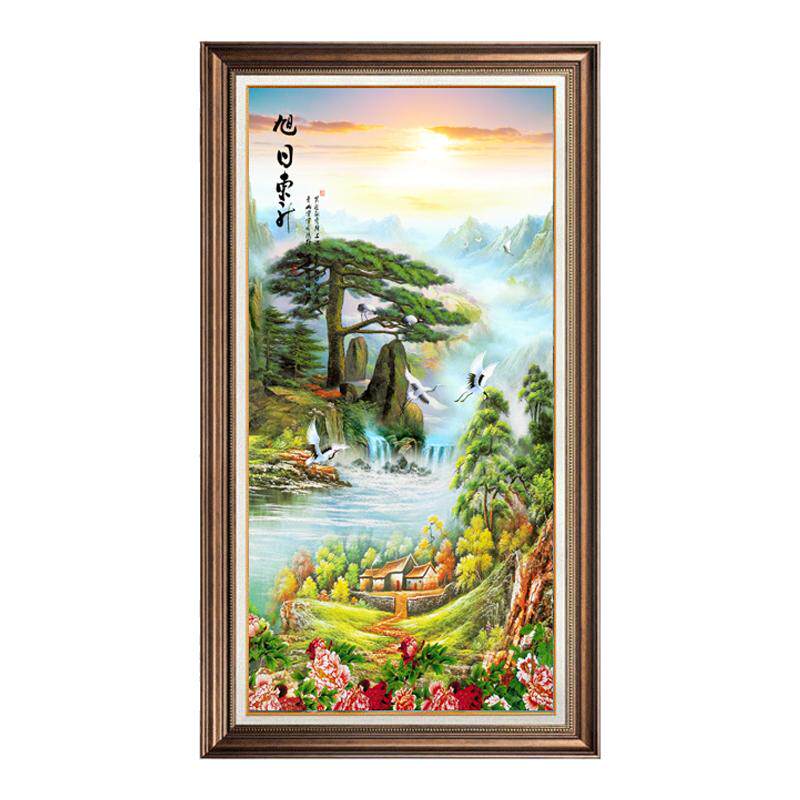 伊佳玄关走廊过道欧美新中式挂画