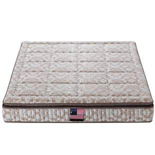 伊丽丝床垫官方旗舰店竹炭乳胶床垫卧室家用静音弹簧床垫尚贝里