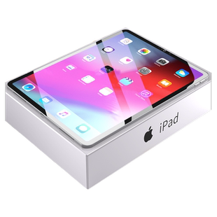 适用ipadpro钢化膜ipad2021全屏pro11寸12.9覆盖10.5苹果2020平板9.7防指纹2018贴膜12全包保护iapd高清pr0壳