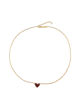 甜美精致滴油爱心新款锁骨链