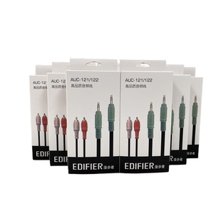 Edifier漫步者音响箱线3.5一分二音频线莲花头C2 R201T06 E3100线