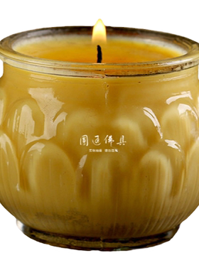 酥油灯供佛灯家用24小时苏油莲花