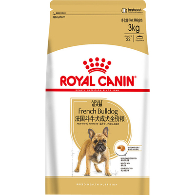 皇家正品法牛成犬粮3kg
