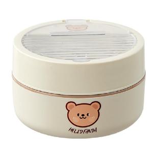 沃德百惠早餐杯带盖勺子豆浆粥燕麦杯子316钢可微波炉外带便携碗