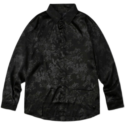 sodayoho春季新款日系仿丝绸唐装