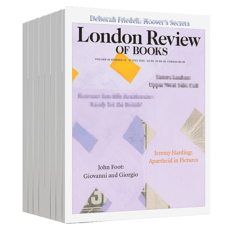 【外刊订阅/单期】London Review of Books 2023/24年订购24期  伦敦图书评论 英国英文版杂志期刊