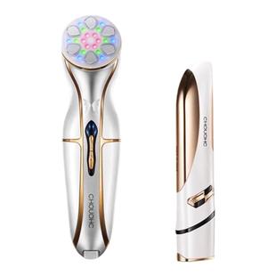 日本新款宙斯闪蝶美容仪家用脸部美眼仪微电流充电保湿补水导入