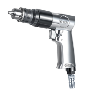 藤原直式气钻带正反转高速气动风钻钻孔机攻牙攻丝机工业级气动钻