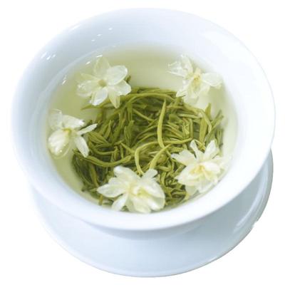 茉莉花茶2026新茶炒花飘雪罐装