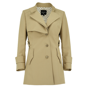 ET3243373566卡索经典一手长风衣外套