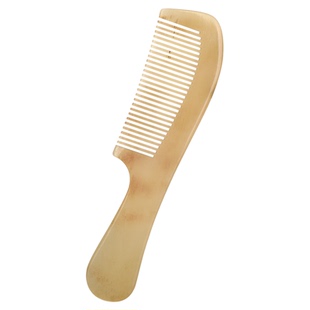 追师正品黄牛角梳子防静电便携养护头发女士长发专用随身经络梳子