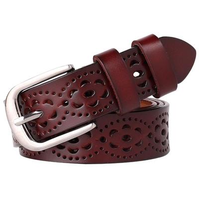 镂空简约时尚个性韩国潮流皮带