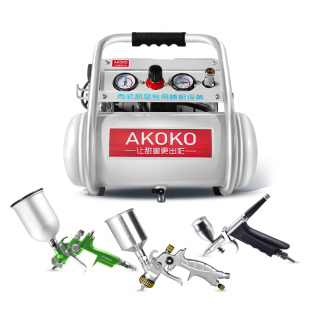 akoko烘焙专用巧克力喷砂机法式西点蛋糕慕斯喷砂机静音小型喷枪