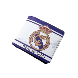 足球队徽钱包明星世界杯皇马巴萨尤文AC米兰钱包男学生零钱袋短款