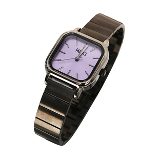 haida海达豪力高级感简约ins风时尚百搭方形小众女手表