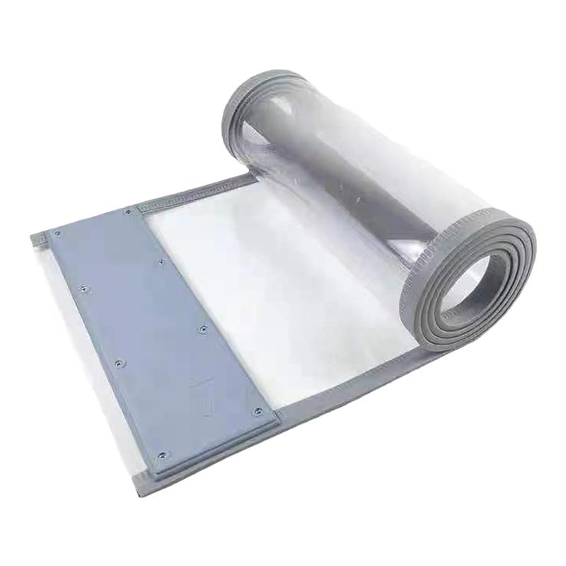 定制2.0透明磁吸软门帘pvc