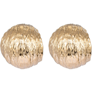 法式金属拉丝耳饰耳钉女纯银金色独特耳环2026新款爆款轻奢高级感