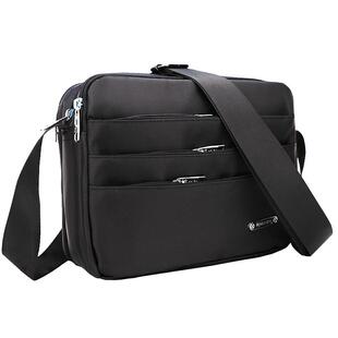 7层拉链袋休闲斜挎包包男包加厚防水牛津布单肩包斜挎女士收钱包