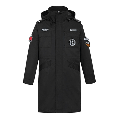 2025新款保安工作服加厚防寒保暖冬装棉袄男士大码安保制服套装女