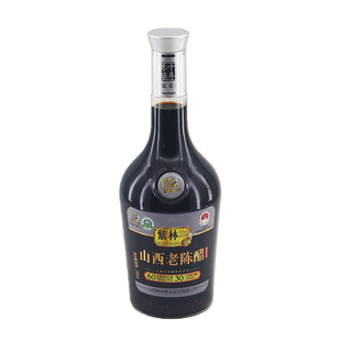 山西特产 紫林老陈醋700ml瓶6度酸十年零添加食用醋纯粮酿造19777