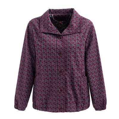 中老年女薄款印花印花服装