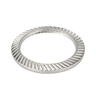 304花齿垫圈不锈钢蝶形防滑带齿单面鞍形压花平垫片M3M4M5M6M8