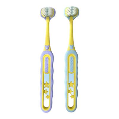 宝儿德牙刷3-12岁换牙期三面