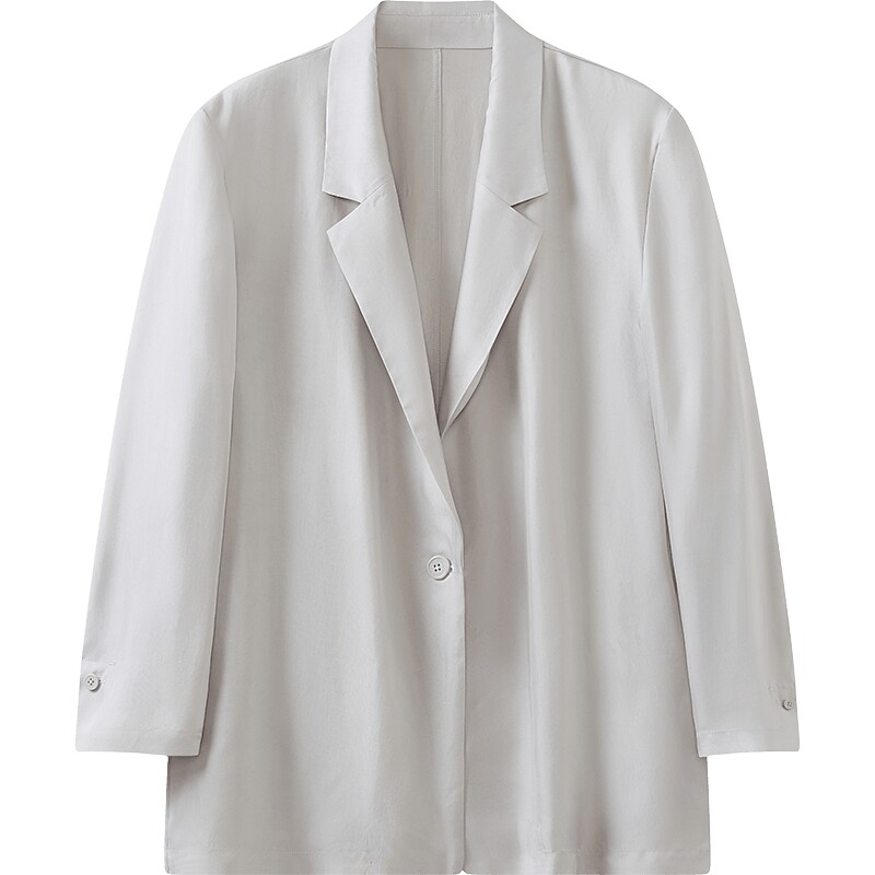播商场同款薄款西装外套女26夏季新款垂感通勤西服BDT2XD1940
