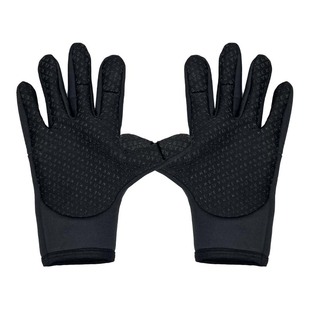 科学钓鱼冬季专用钓鱼手套保暖防滑防水潜水布露三指不粘饵料抓鱼