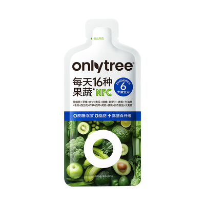 onlytree16果蔬液体沙拉轻液断